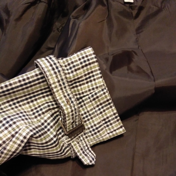 FINAL! BEAUTIFUL PLAID FULLY LINED PEA COAT BLAZER - Picture 4 of 8
